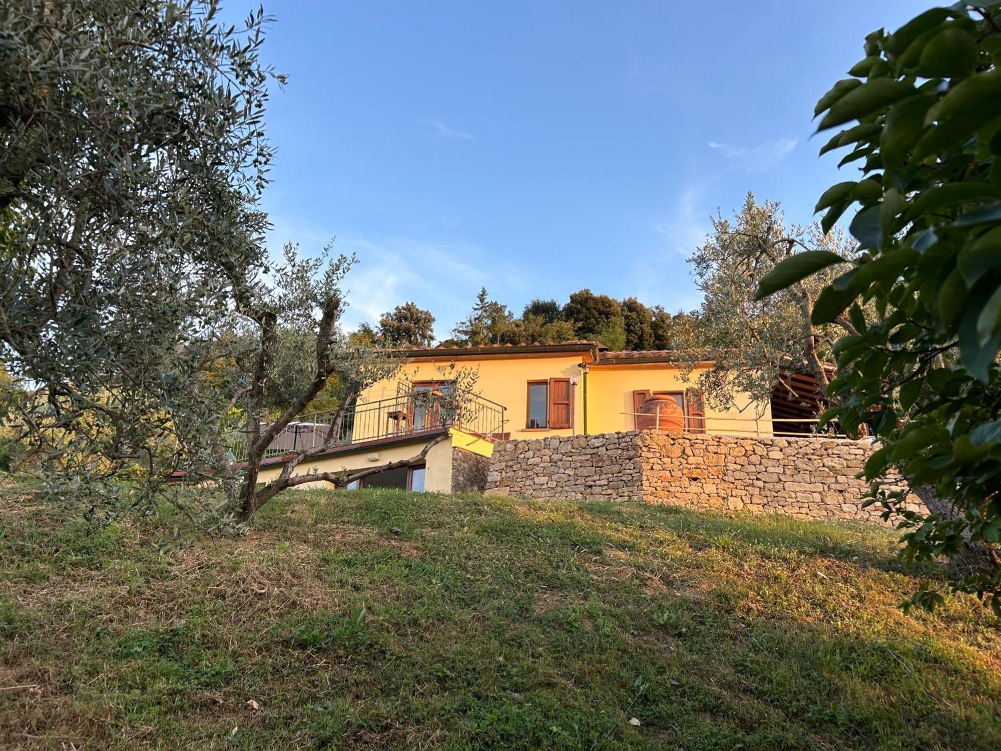 Casa Di Coraggio Villa Volterra Kültér fotó