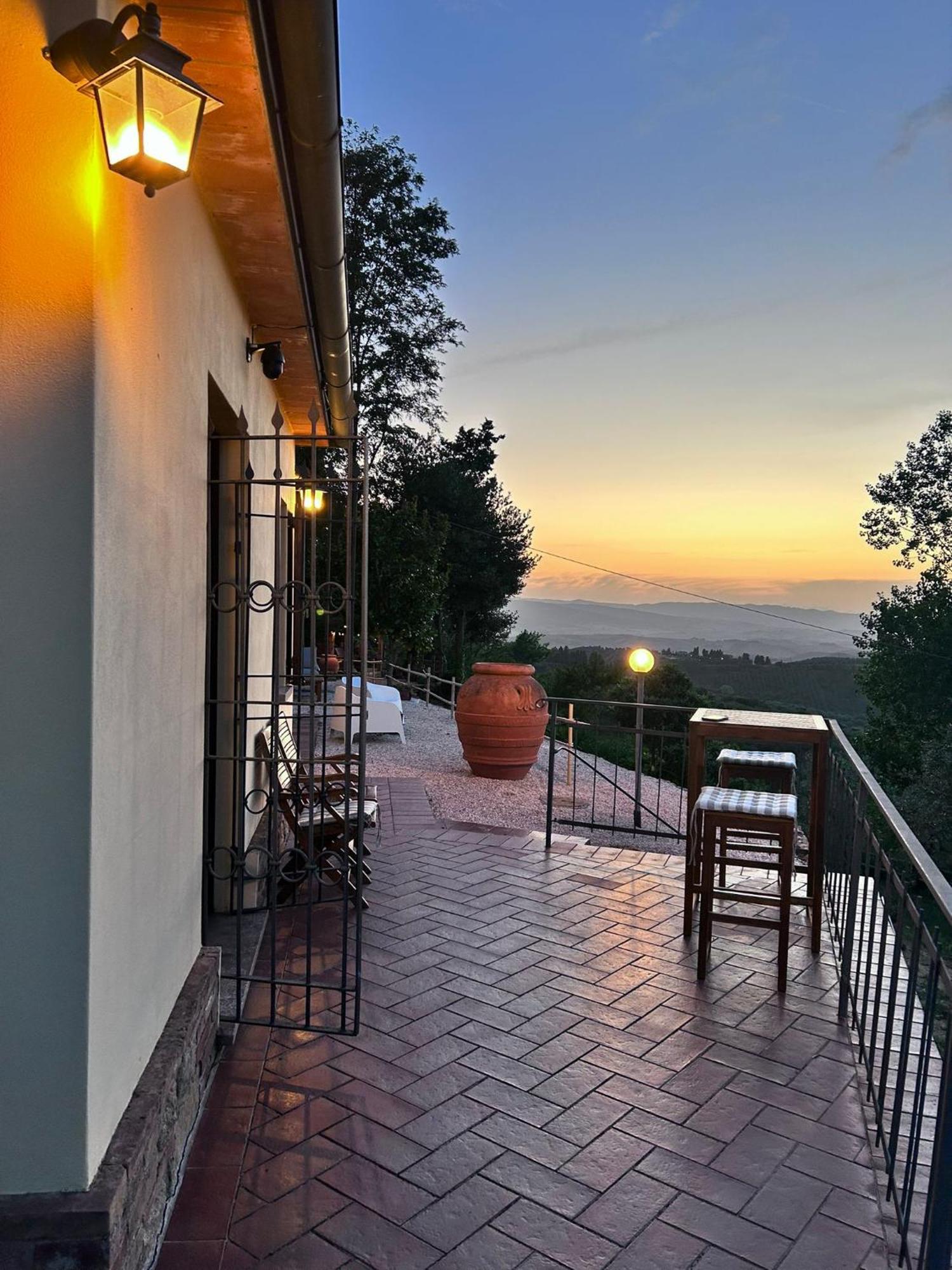 Casa Di Coraggio Villa Volterra Kültér fotó