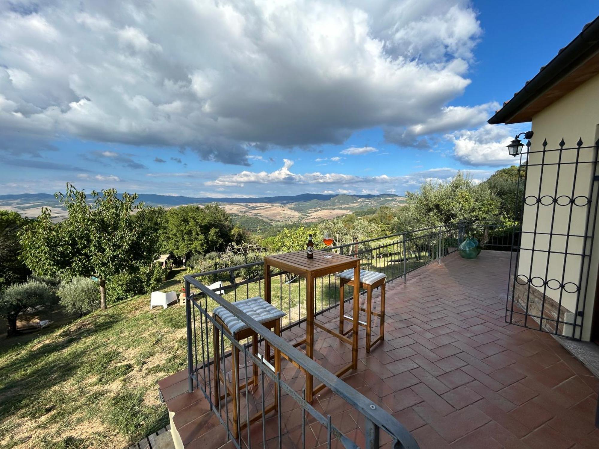 Casa Di Coraggio Villa Volterra Kültér fotó