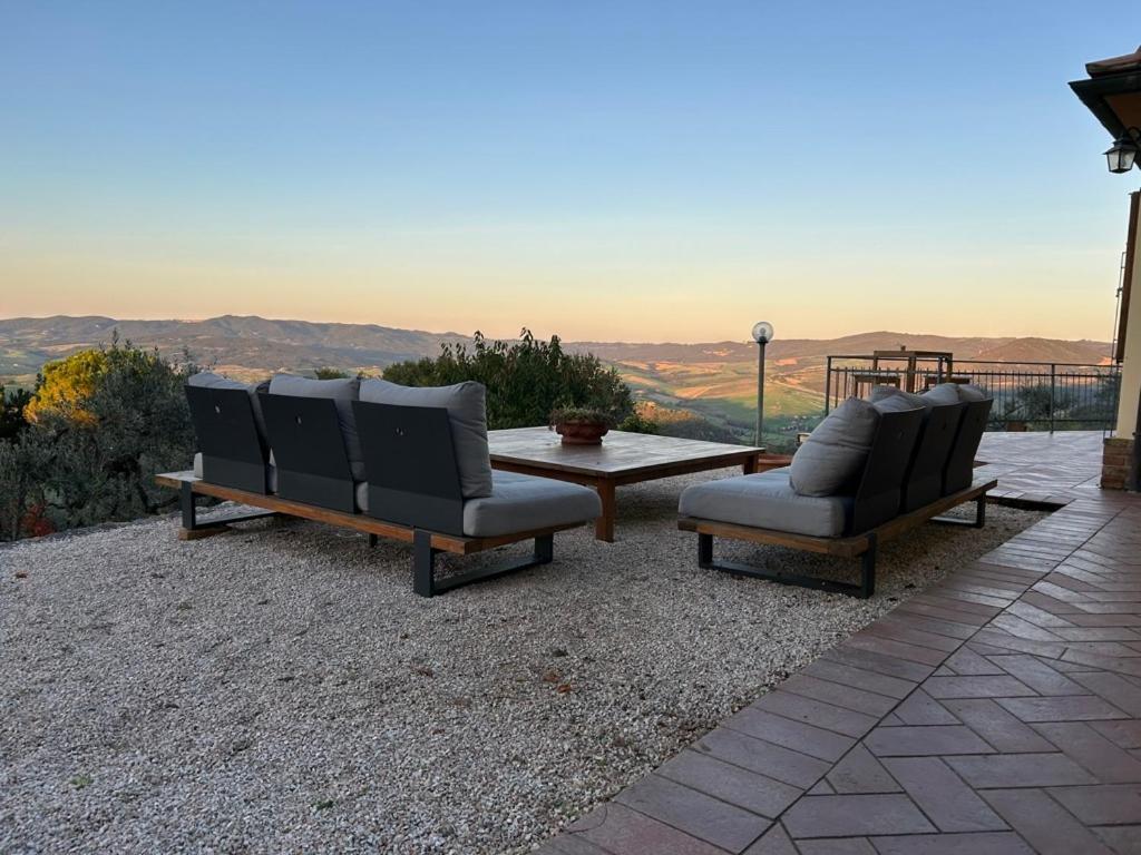 Casa Di Coraggio Villa Volterra Kültér fotó